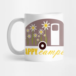 Happy Camper Retro Van Mug